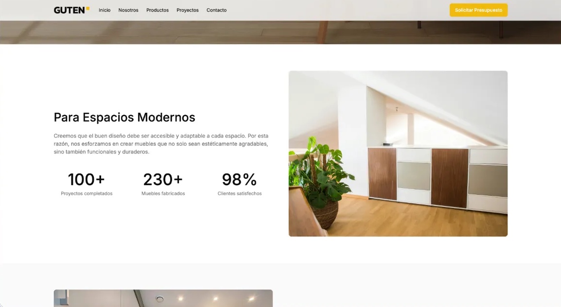 Captura de Website Guten